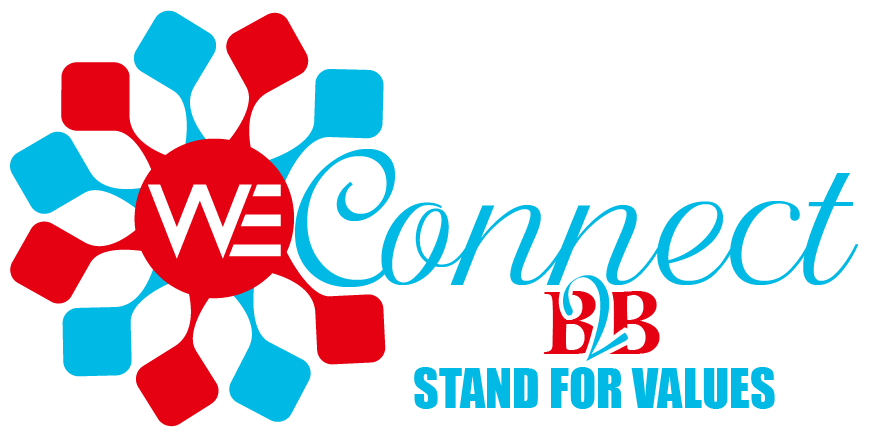 We Connect B2B — Stand for values
